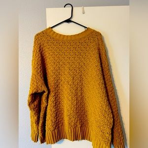 Mustard yellow sweater